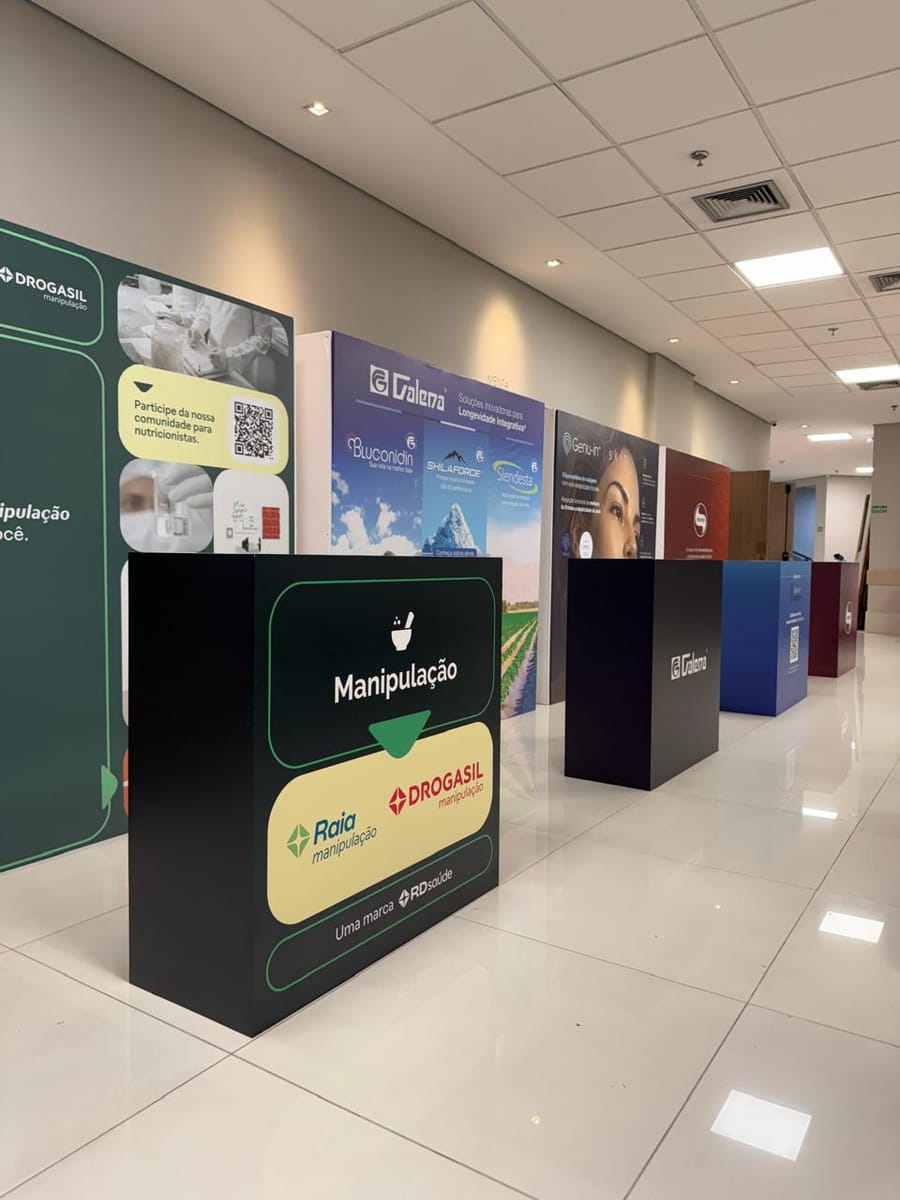 Estandes de feira corporativa
