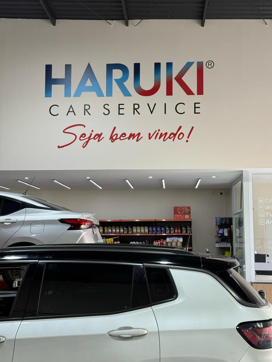 Comunicação visual da Haruki Car Service