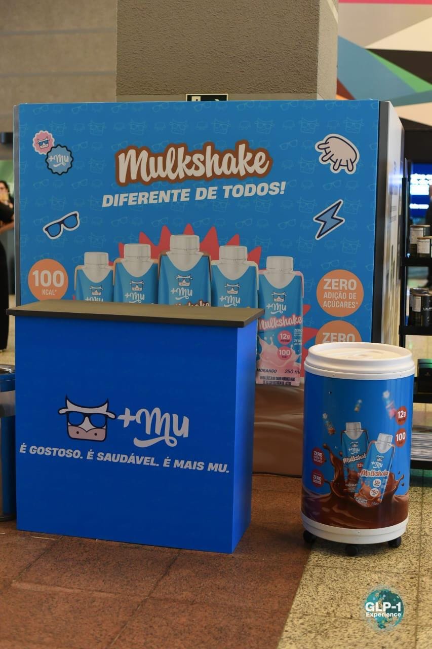 Display de ponto de venda Mulkshake