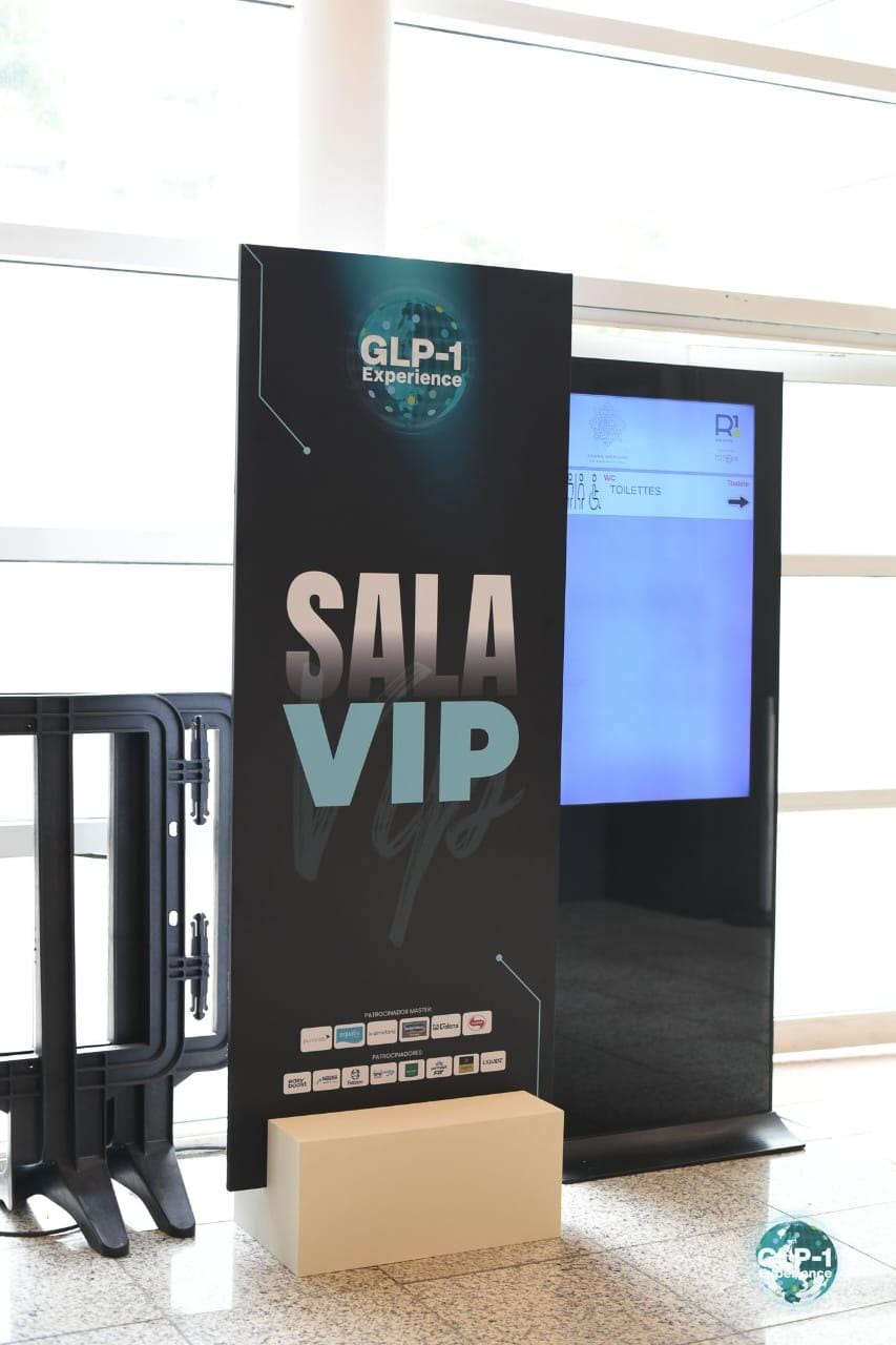 Painel Sala VIP de evento
